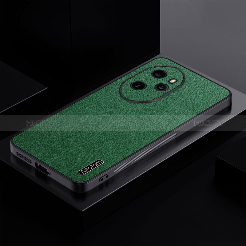Custodia Silicone Ultra Sottile Morbida Cover PB1 per Huawei Honor 100 Pro 5G Verde