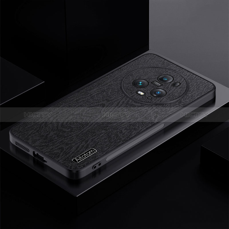 Custodia Silicone Ultra Sottile Morbida Cover PB1 per Huawei Honor Magic5 Pro 5G Nero