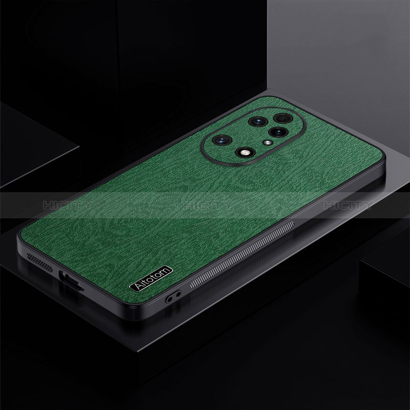 Custodia Silicone Ultra Sottile Morbida Cover PB1 per Huawei P50 Pro Verde