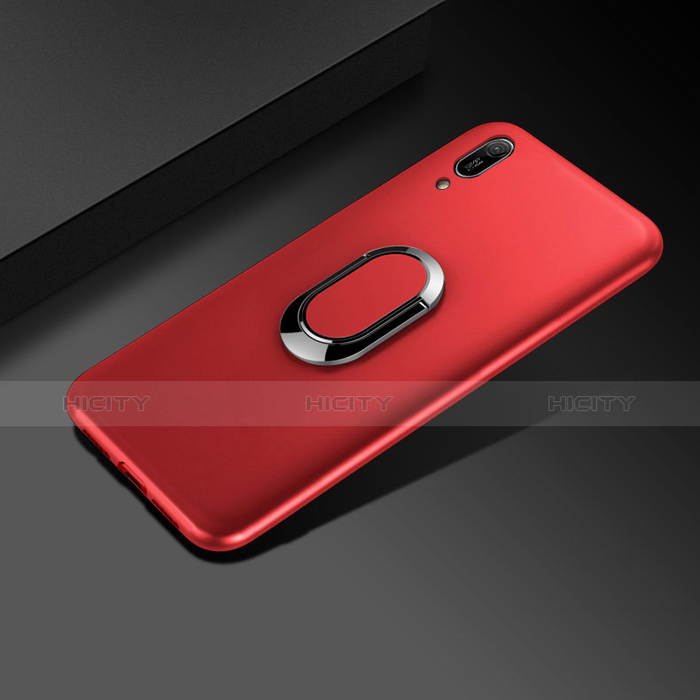 Custodia Silicone Ultra Sottile Morbida Cover S01 per Huawei Enjoy 9e Rosso