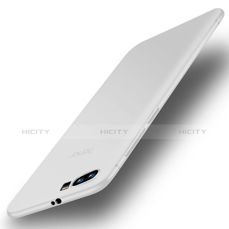 Custodia Silicone Ultra Sottile Morbida Cover S01 per Huawei Honor 9 Premium Bianco