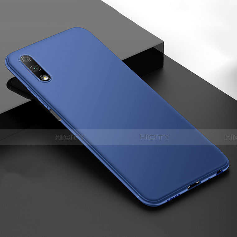 Custodia Silicone Ultra Sottile Morbida Cover S01 per Huawei Honor 9X Blu