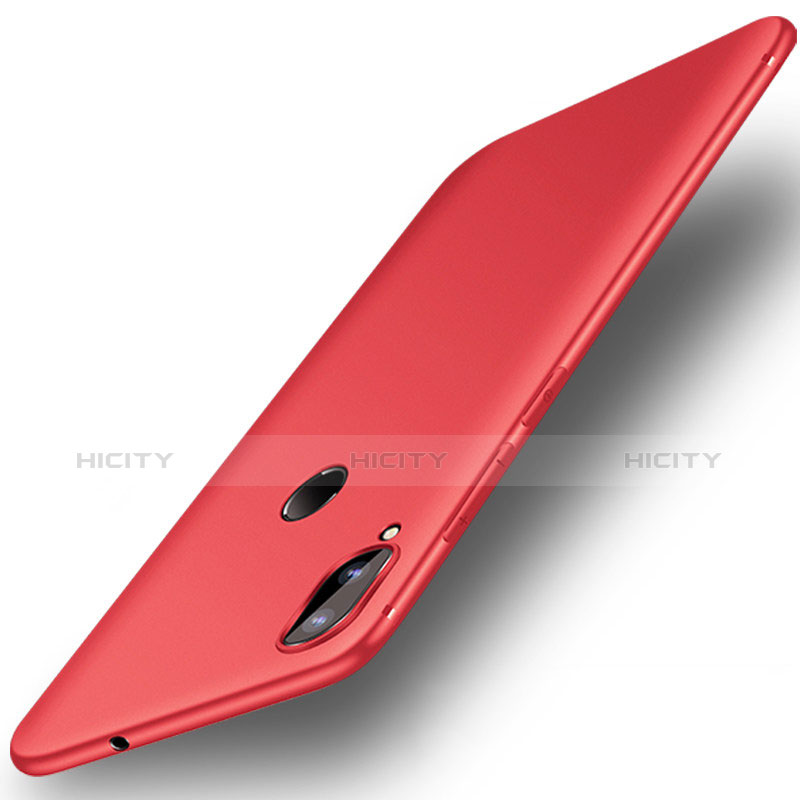 Custodia Silicone Ultra Sottile Morbida Cover S01 per Huawei Honor Play Rosso