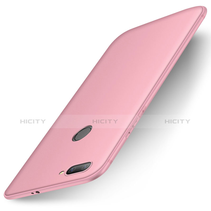 Custodia Silicone Ultra Sottile Morbida Cover S01 per Huawei Nova 2 Plus Rosa