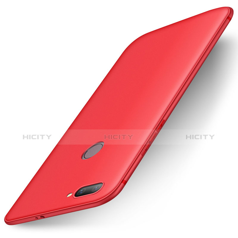 Custodia Silicone Ultra Sottile Morbida Cover S01 per Huawei Nova 2 Plus Rosso