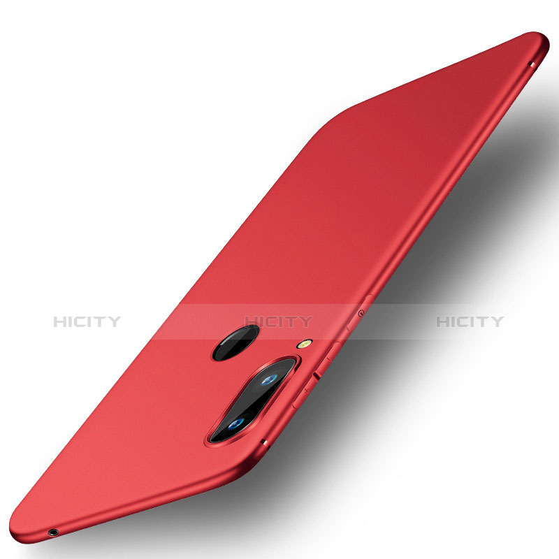 Custodia Silicone Ultra Sottile Morbida Cover S01 per Huawei Nova 3 Rosso