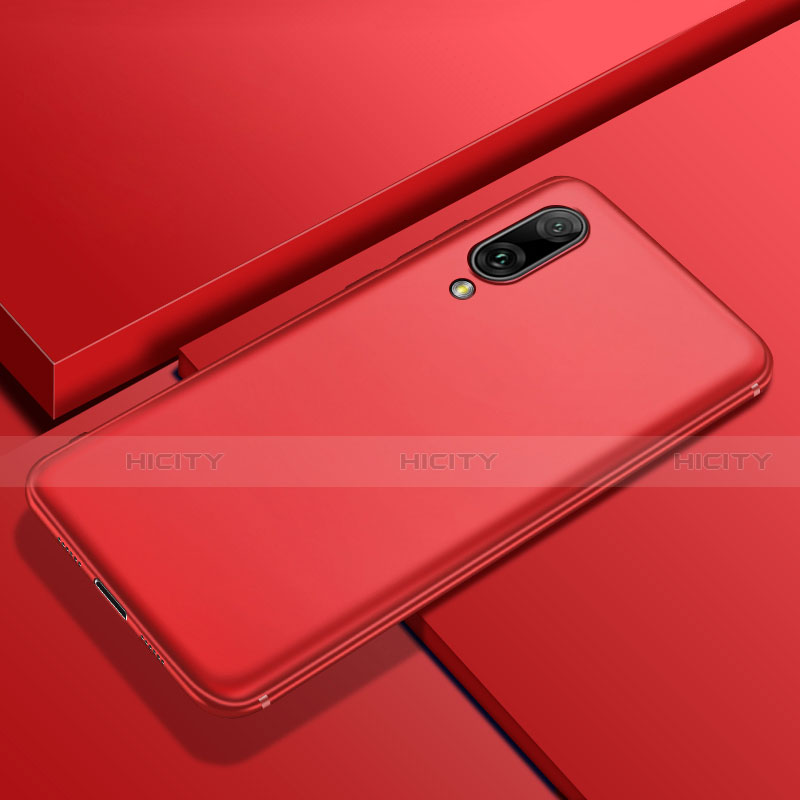 Custodia Silicone Ultra Sottile Morbida Cover S01 per Huawei Y7 (2019) Rosso