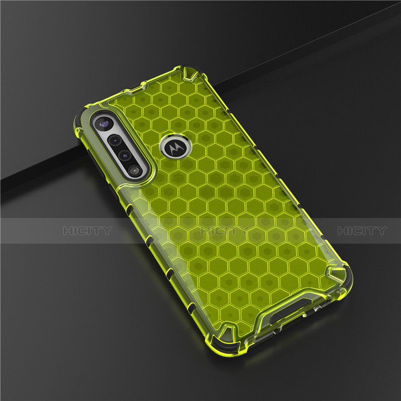 Custodia Silicone Ultra Sottile Morbida Cover S01 per Motorola Moto G8 Play Verde