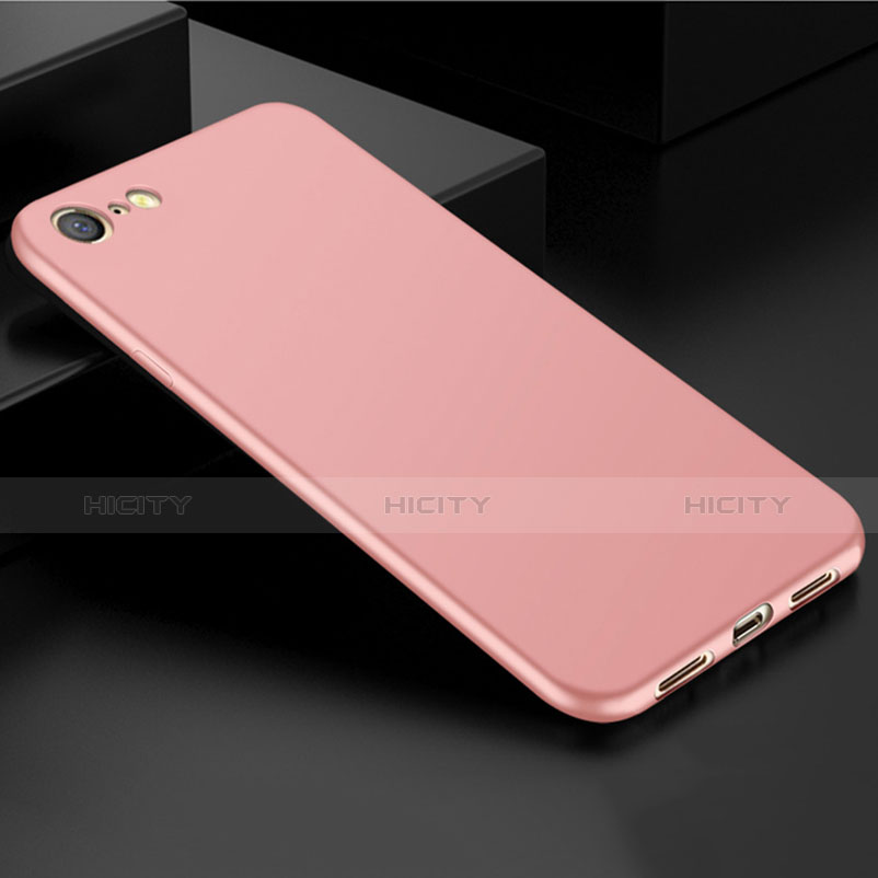 Custodia Silicone Ultra Sottile Morbida Cover S01 per Oppo A71 Oro Rosa