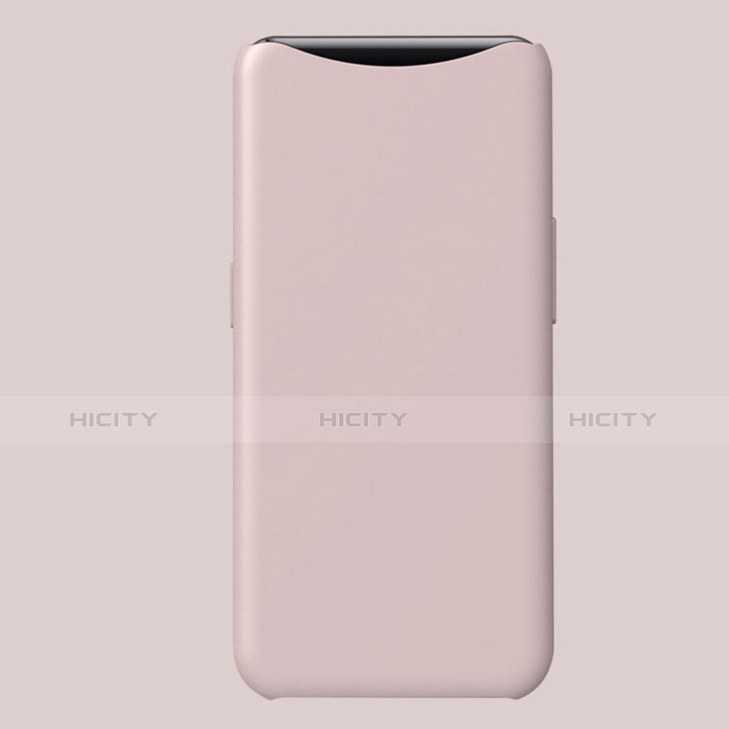 Custodia Silicone Ultra Sottile Morbida Cover S01 per Oppo Find X Rosa