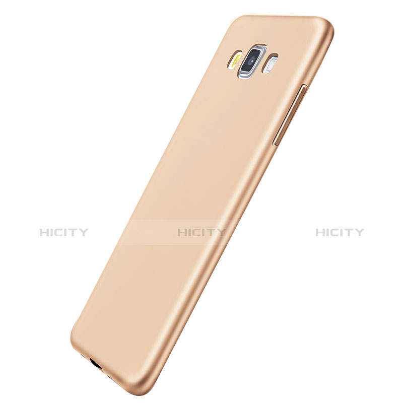 Custodia Silicone Ultra Sottile Morbida Cover S01 per Samsung Galaxy A5 SM-500F Oro