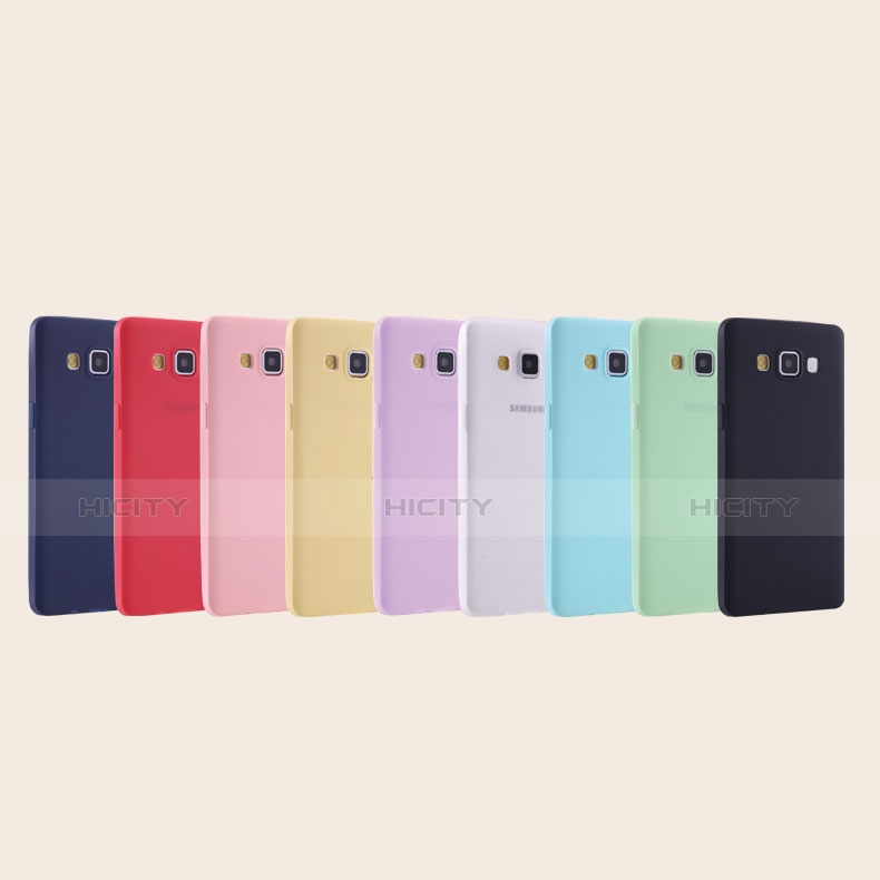 Custodia Silicone Ultra Sottile Morbida Cover S01 per Samsung Galaxy A7 SM-A700