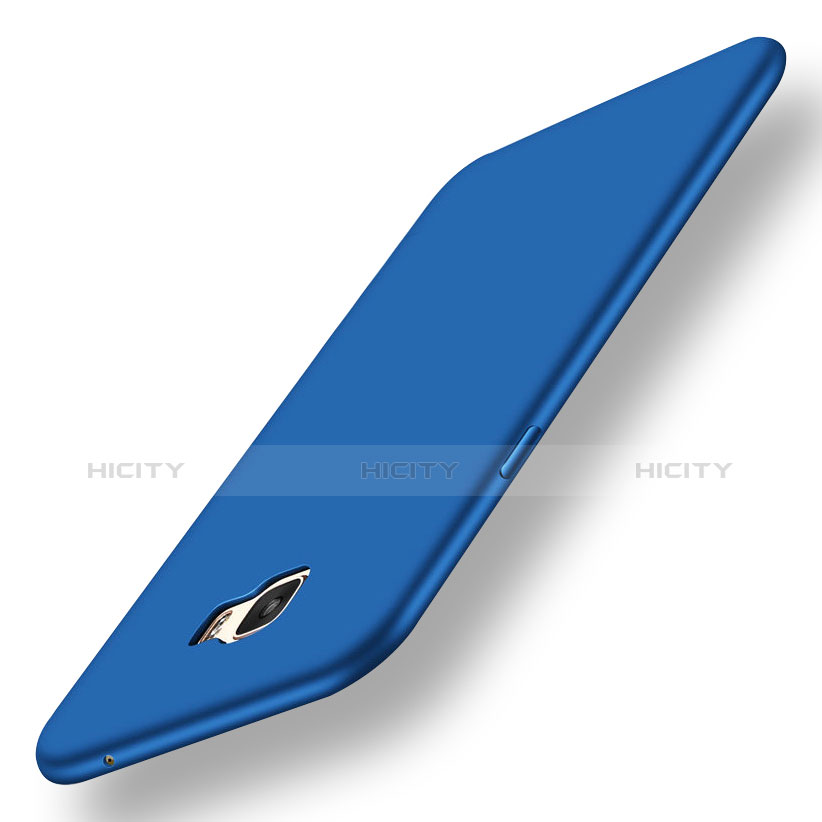 Custodia Silicone Ultra Sottile Morbida Cover S01 per Samsung Galaxy C5 Pro C5010 Blu