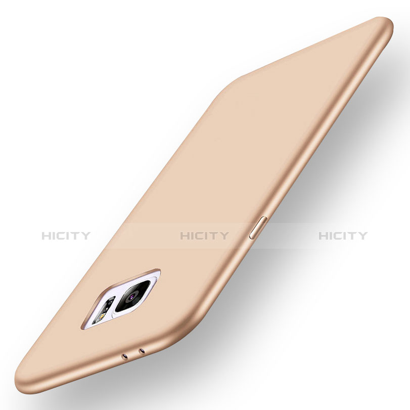 Custodia Silicone Ultra Sottile Morbida Cover S01 per Samsung Galaxy Note 7 Oro