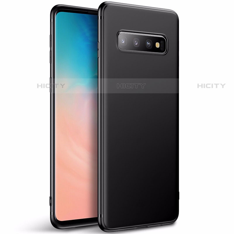 Custodia Silicone Ultra Sottile Morbida Cover S01 per Samsung Galaxy S10 5G Nero