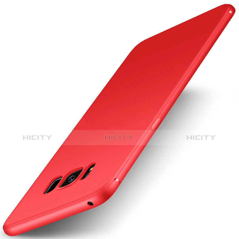 Custodia Silicone Ultra Sottile Morbida Cover S01 per Samsung Galaxy S8 Rosso