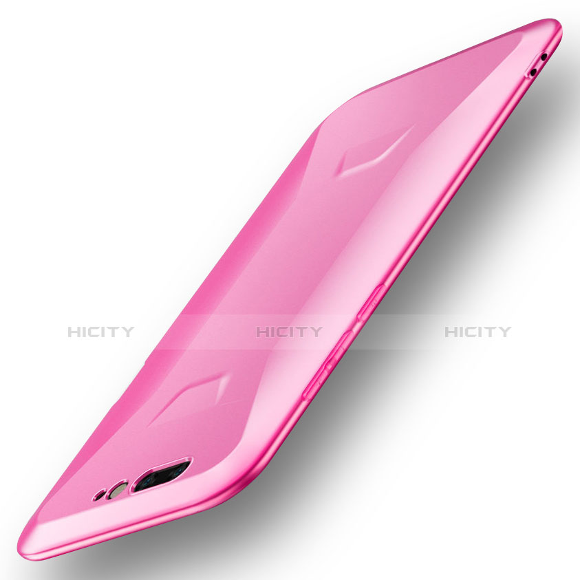 Custodia Silicone Ultra Sottile Morbida Cover S01 per Xiaomi Black Shark Rosa