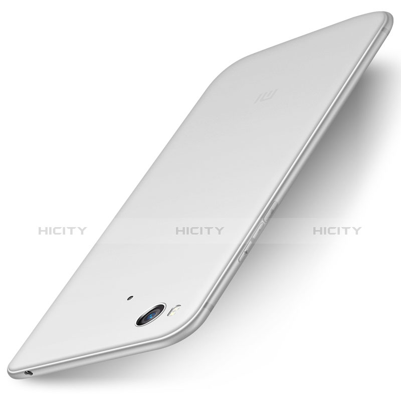 Custodia Silicone Ultra Sottile Morbida Cover S01 per Xiaomi Mi 5S 4G Bianco