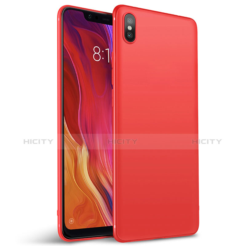 Custodia Silicone Ultra Sottile Morbida Cover S01 per Xiaomi Mi 8 Explorer