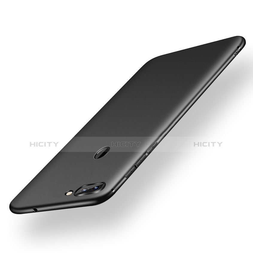 Custodia Silicone Ultra Sottile Morbida Cover S01 per Xiaomi Mi 8 Lite Nero