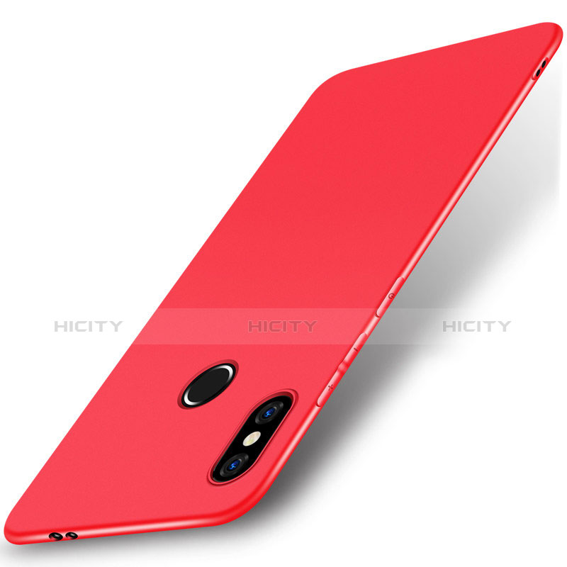 Custodia Silicone Ultra Sottile Morbida Cover S01 per Xiaomi Mi 8 SE Rosso