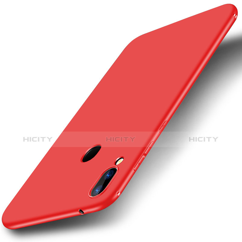 Custodia Silicone Ultra Sottile Morbida Cover S01 per Xiaomi Mi Play 4G Rosso