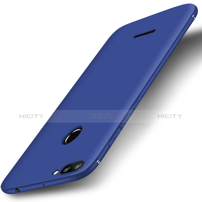 Custodia Silicone Ultra Sottile Morbida Cover S01 per Xiaomi Redmi 6 Blu