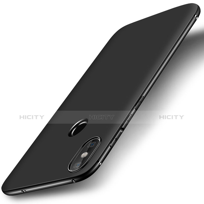 Custodia Silicone Ultra Sottile Morbida Cover S01 per Xiaomi Redmi 6 Pro Nero