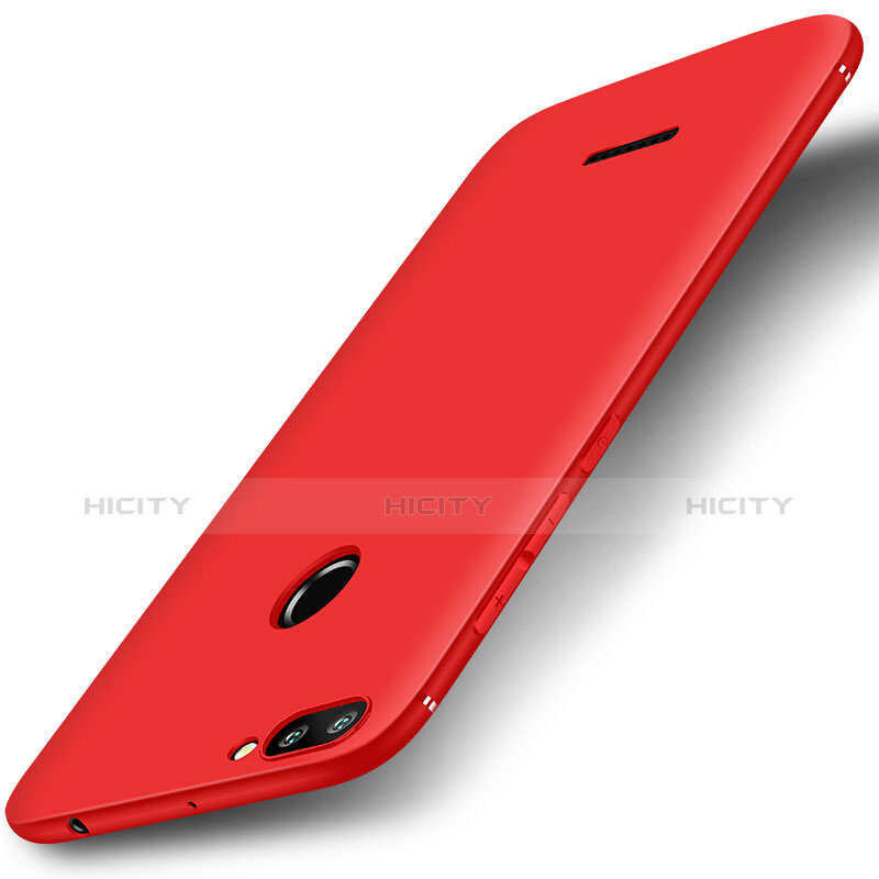 Custodia Silicone Ultra Sottile Morbida Cover S01 per Xiaomi Redmi 6 Rosso