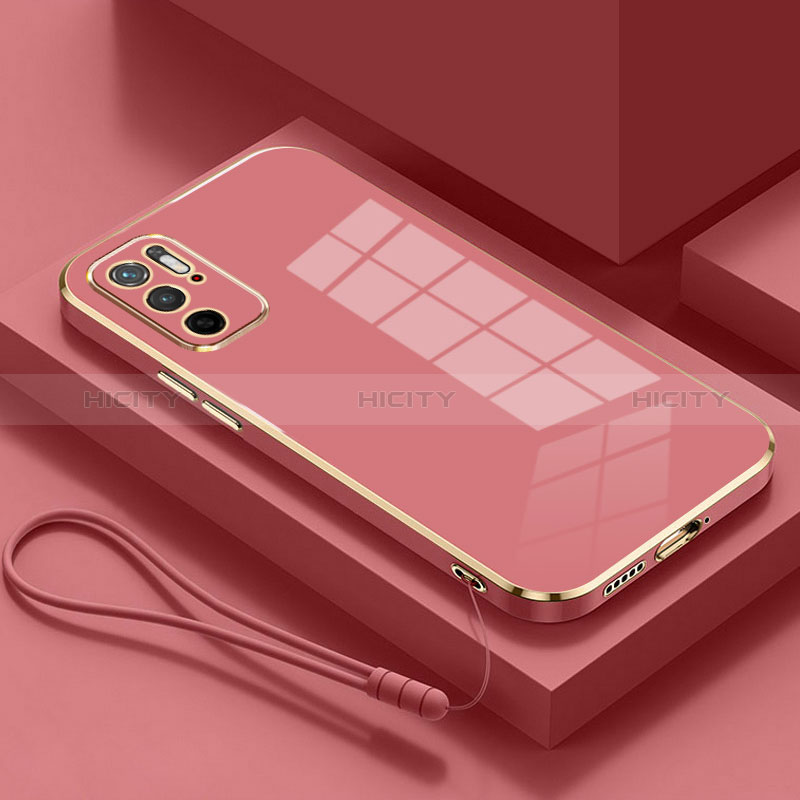 Custodia Silicone Ultra Sottile Morbida Cover S01 per Xiaomi Redmi Note 11 SE 5G Rosso