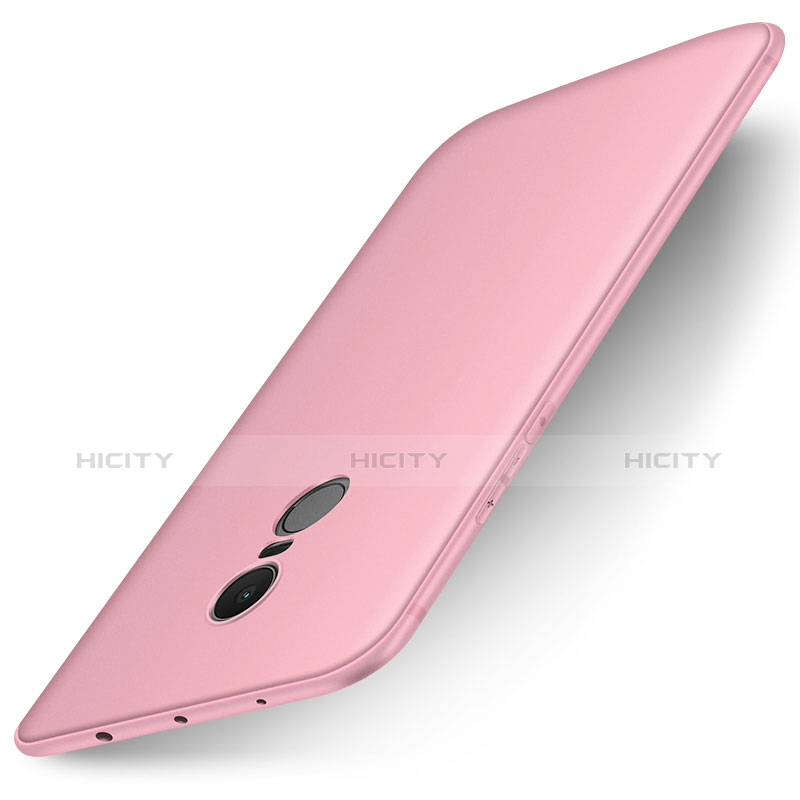 Custodia Silicone Ultra Sottile Morbida Cover S01 per Xiaomi Redmi Note 4X High Edition Rosa