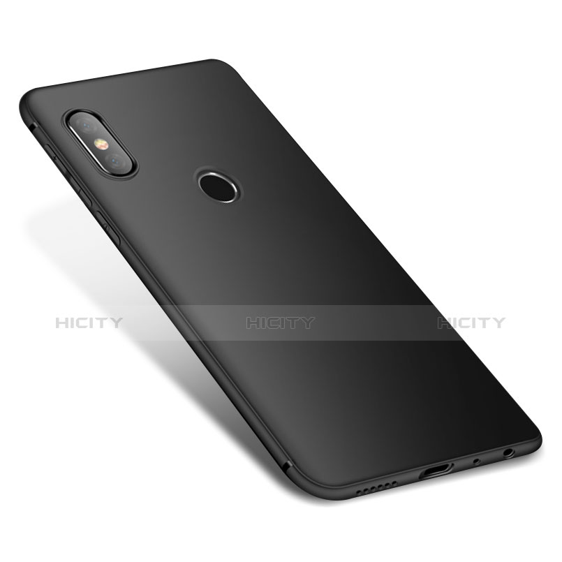 Custodia Silicone Ultra Sottile Morbida Cover S01 per Xiaomi Redmi Note 5 Nero