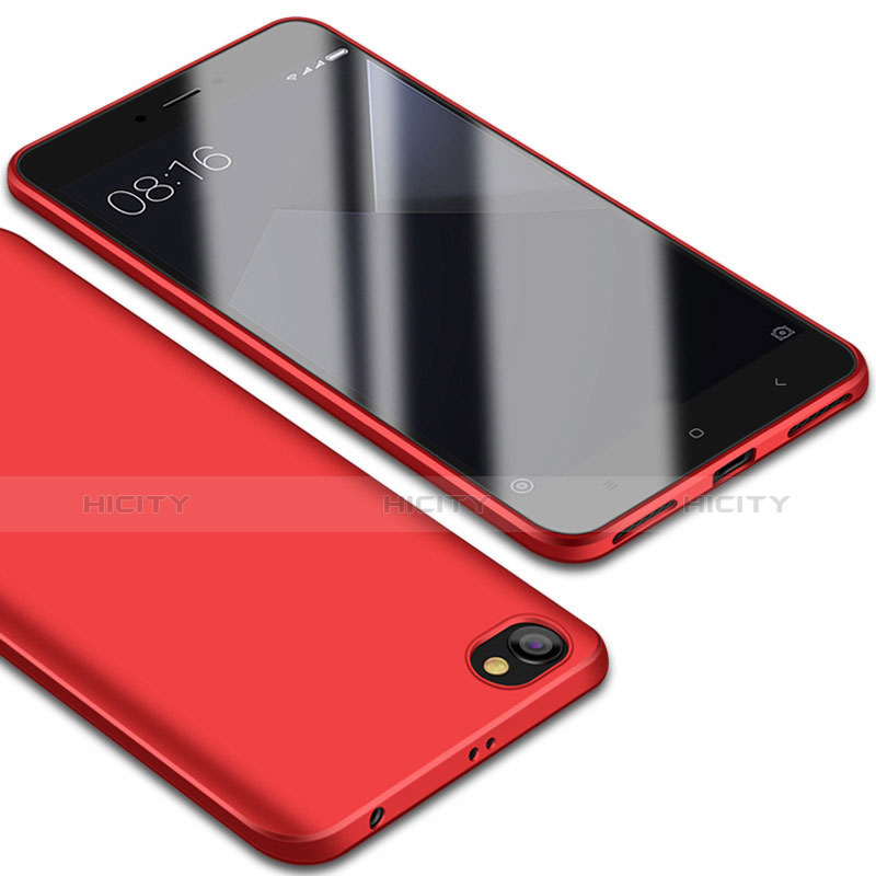 Custodia Silicone Ultra Sottile Morbida Cover S01 per Xiaomi Redmi Note 5A Standard Edition Rosso