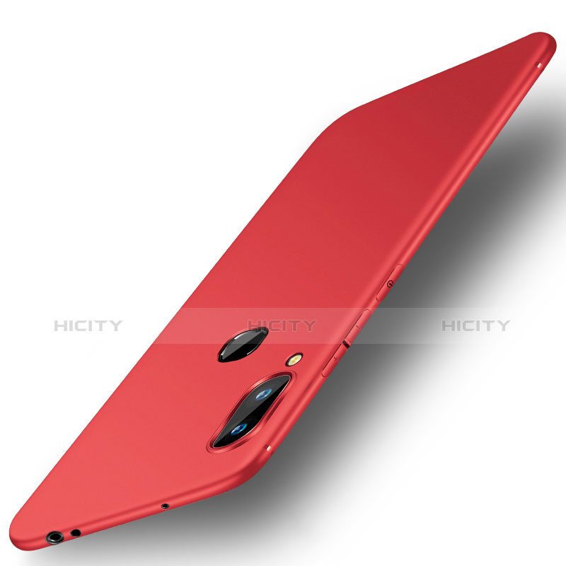 Custodia Silicone Ultra Sottile Morbida Cover S01 per Xiaomi Redmi Note 6 Pro Rosso