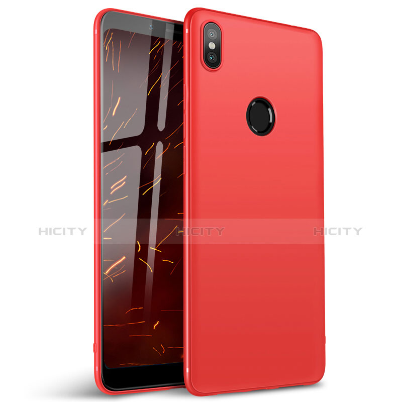 Custodia Silicone Ultra Sottile Morbida Cover S01 per Xiaomi Redmi S2 Rosso