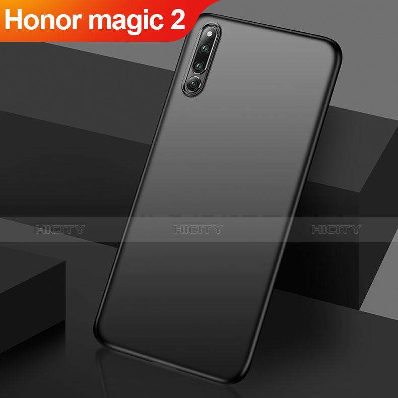 Custodia Silicone Ultra Sottile Morbida Cover S02 per Huawei Honor Magic 2 Nero