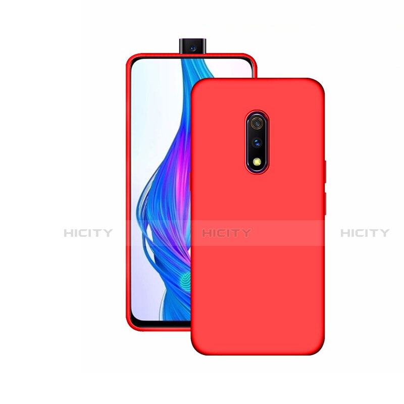 Custodia Silicone Ultra Sottile Morbida Cover S02 per Oppo Realme X