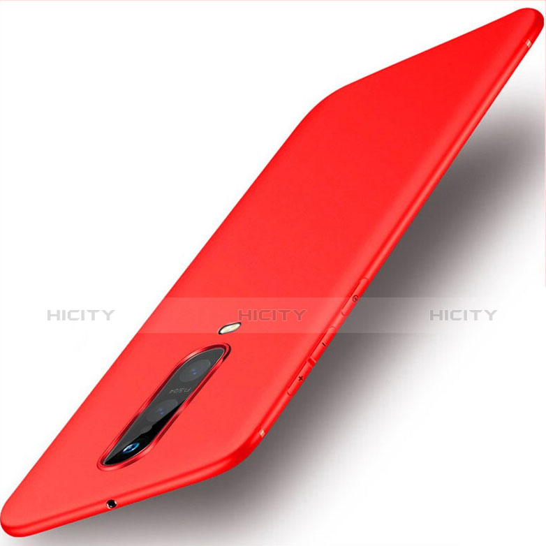 Custodia Silicone Ultra Sottile Morbida Cover S02 per Oppo RX17 Pro Rosso