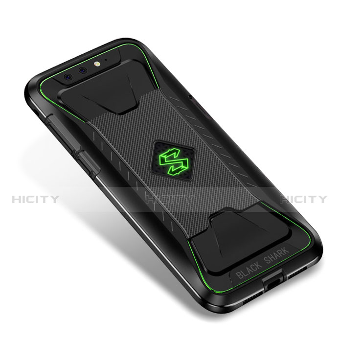 Custodia Silicone Ultra Sottile Morbida Cover S02 per Xiaomi Black Shark Nero