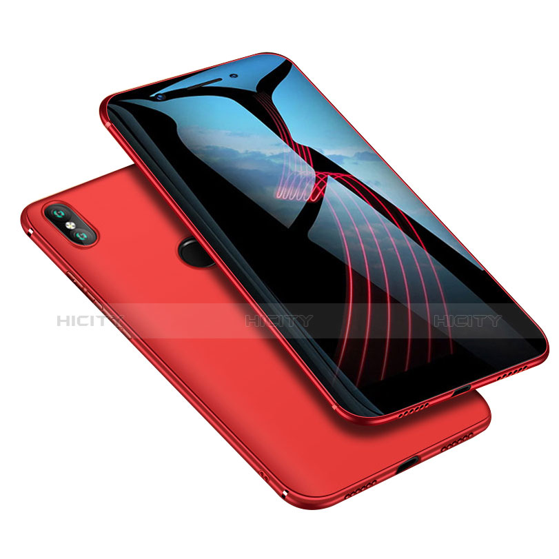 Custodia Silicone Ultra Sottile Morbida Cover S02 per Xiaomi Mi A2 Rosso