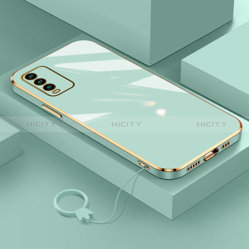 Custodia Silicone Ultra Sottile Morbida Cover S02 per Xiaomi Redmi 9T 4G Verde
