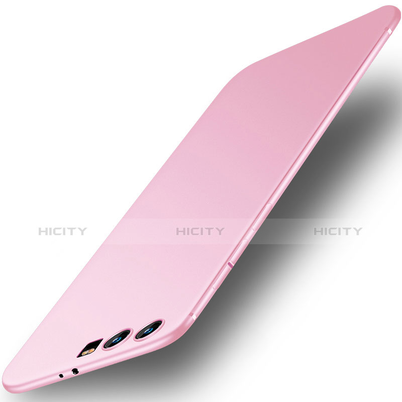 Custodia Silicone Ultra Sottile Morbida Cover S03 per Huawei P10 Plus Rosa