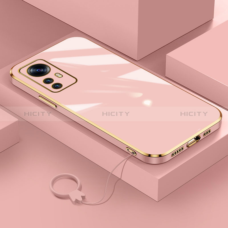 Custodia Silicone Ultra Sottile Morbida Cover S03 per Xiaomi Mi 12T 5G Rosa