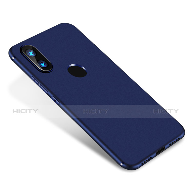 Custodia Silicone Ultra Sottile Morbida Cover S03 per Xiaomi Mi 8 Blu