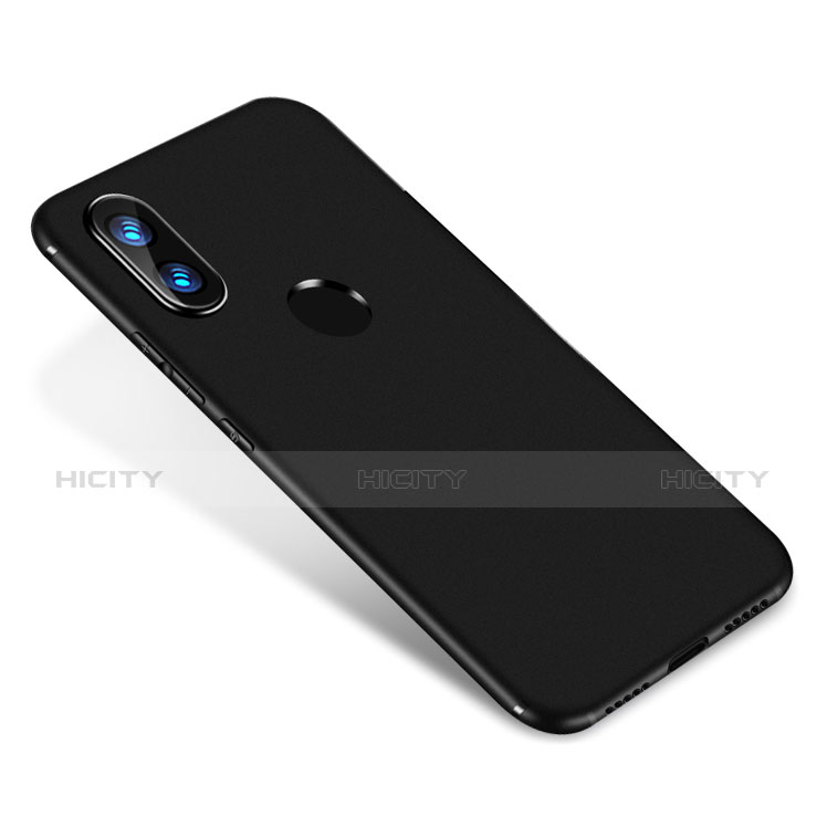 Custodia Silicone Ultra Sottile Morbida Cover S03 per Xiaomi Mi 8 Nero