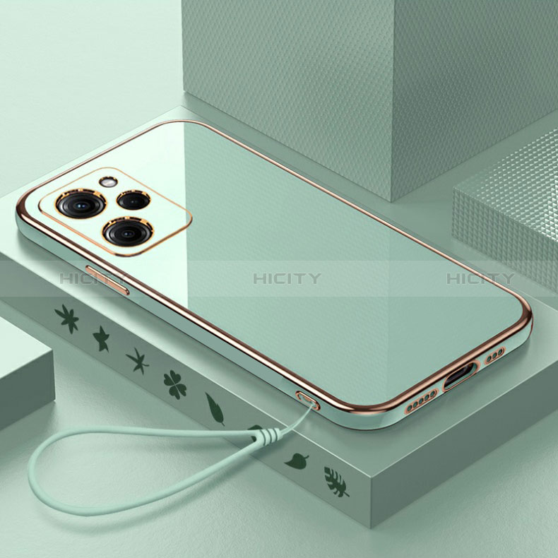 Custodia Silicone Ultra Sottile Morbida Cover S03 per Xiaomi Poco X5 Pro 5G Verde