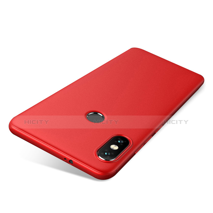 Custodia Silicone Ultra Sottile Morbida Cover S03 per Xiaomi Redmi Note 5 Pro Rosso