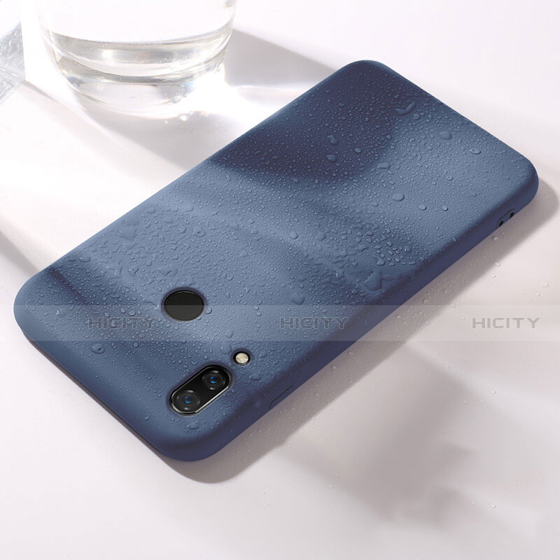 Custodia Silicone Ultra Sottile Morbida Cover S05 per Huawei Honor V10 Lite Blu