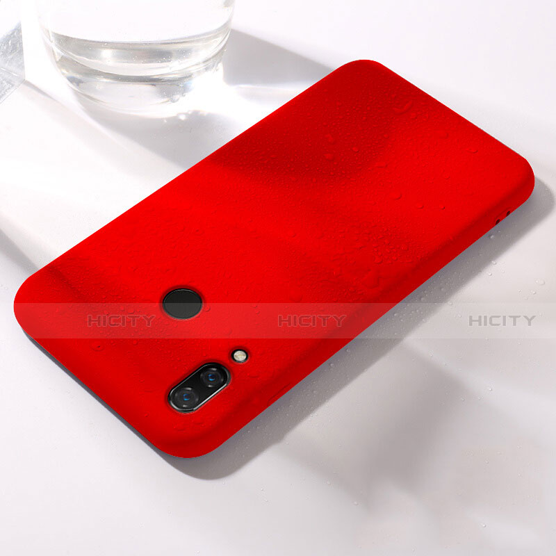 Custodia Silicone Ultra Sottile Morbida Cover S05 per Huawei Honor V10 Lite Rosso