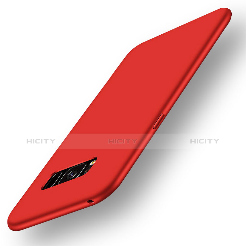 Custodia Silicone Ultra Sottile Morbida Cover S05 per Samsung Galaxy S8 Plus Rosso